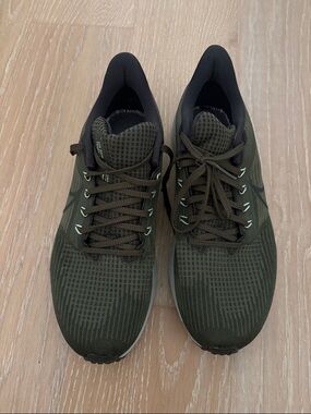 Nike Men's Running Shoes - Olive Green and Black